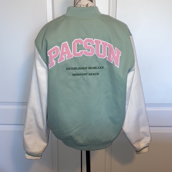 PACSUN OVERSIZED VARSITY JACKET - Picture 8 of 8